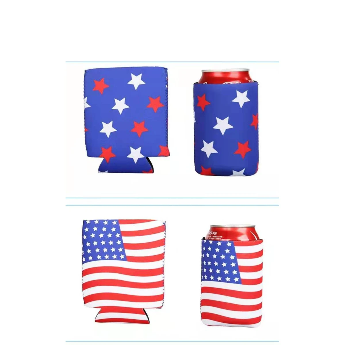 Soft Insulated Reusable Drink Caddies 1