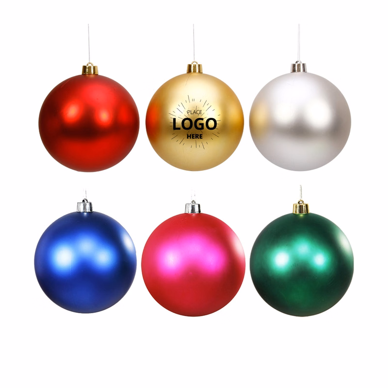 Custom Logo Christmas Ball