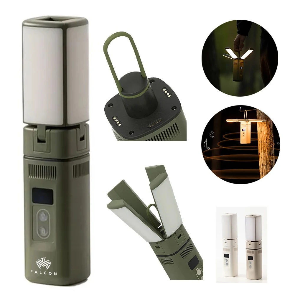 Portable Outdoor Wireless Speaker with Camping Light 1