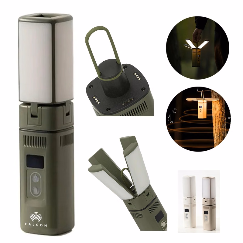 Portable Outdoor Wireless Speaker with Camping Light