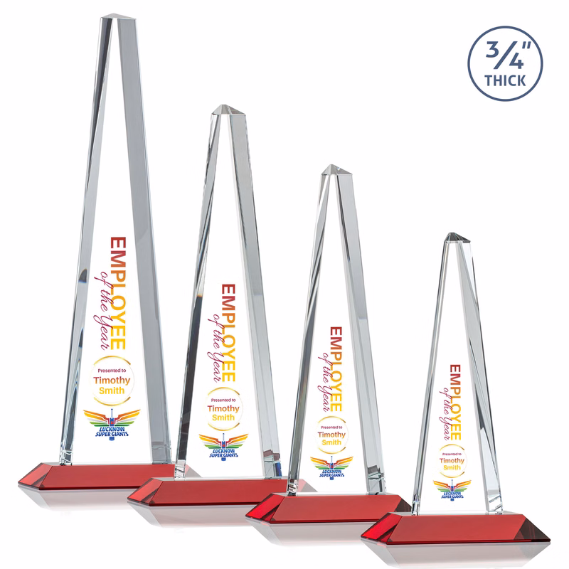 Majestic Tower VividPrint™ Award - Red