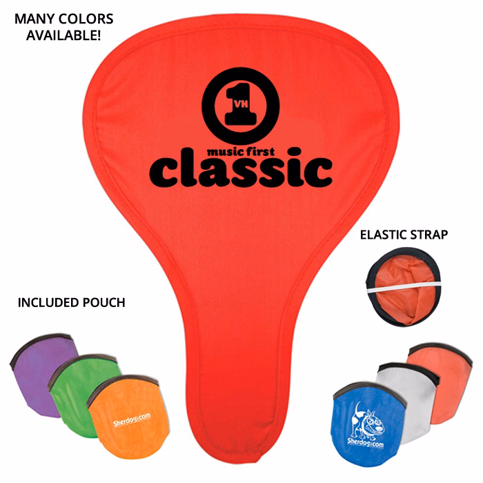 Foldable Cyclone Hand Fan W/ Pouch
