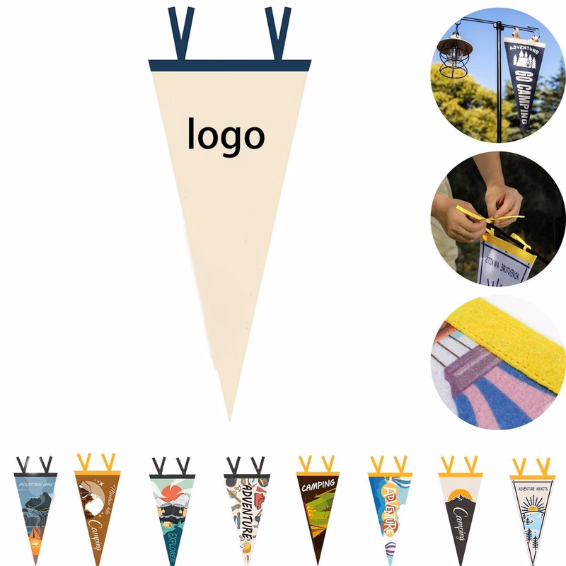 18" Full-Color Sports League Felt Pennant