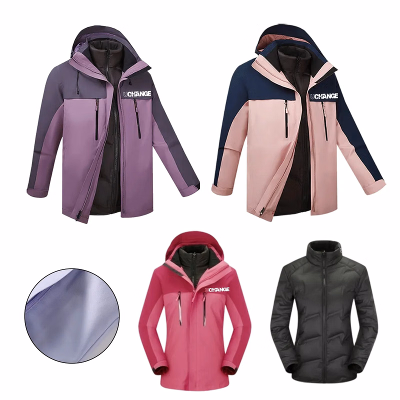 2 In 1 Waterproof Insulated Jacket With Removable Liner