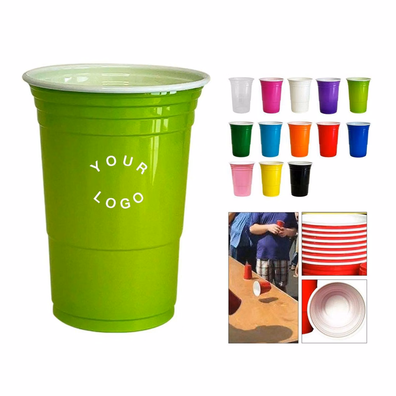 Vibrant Plastic Cup 16oz for Outdoor Events