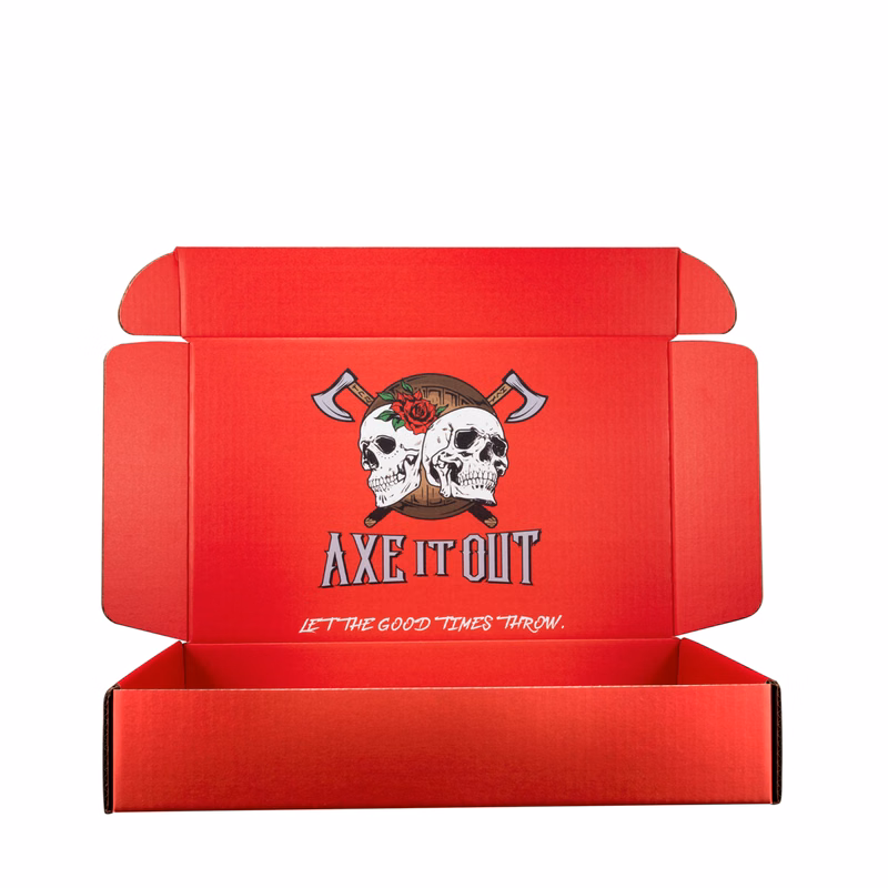 Mailing Box, B-Flute16" x 10" x 3" - White - E - 480 sq in
