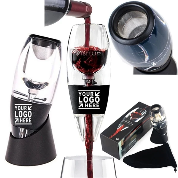 Adjustable Wine Aerator Decanter Pourer 1