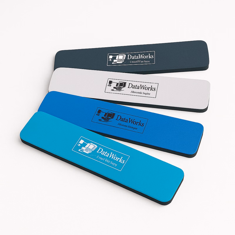 Ergonomic Foam Base Keyboard Wrist Rest with Fabric Surface