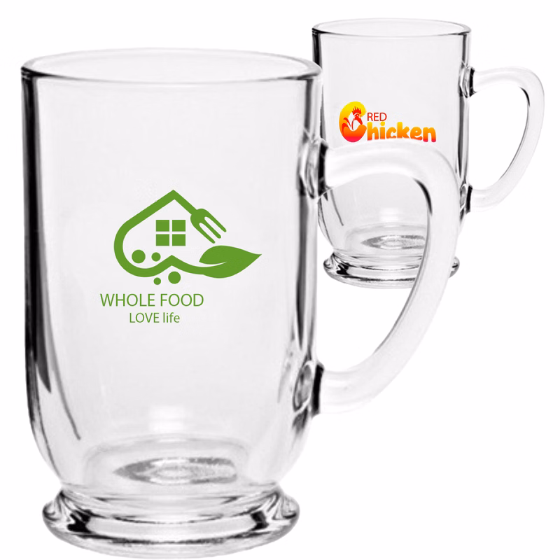 10 oz. USA made Cylindrical Glass with Excellent Clarity