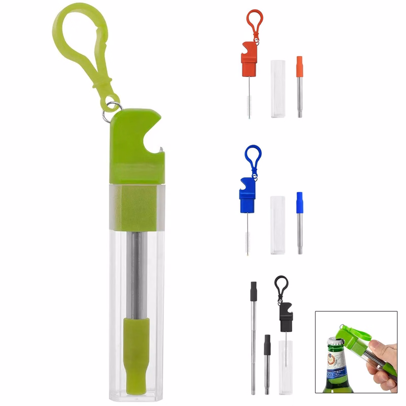 Straw W/ Bottle Opener