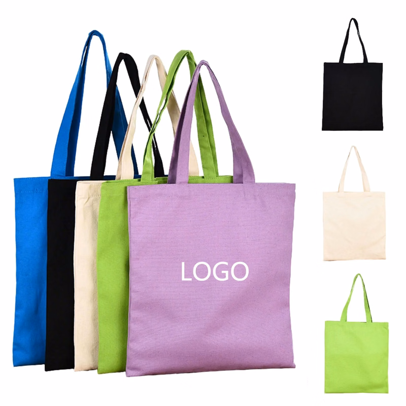 13.4" X 15" Cotton Canvas Tote Bag