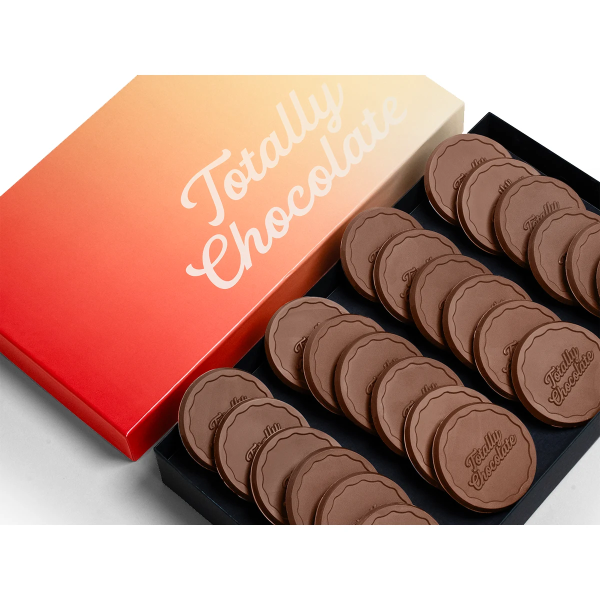 Ultimate 24-Piece Chocolate Shortbread Cookie Gift Set with Luxury Custom Packaging 1