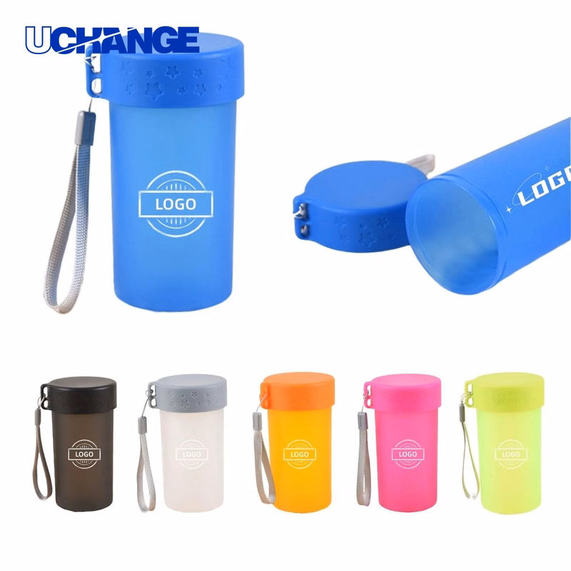 Reusable Plastic Cup with Lanyard