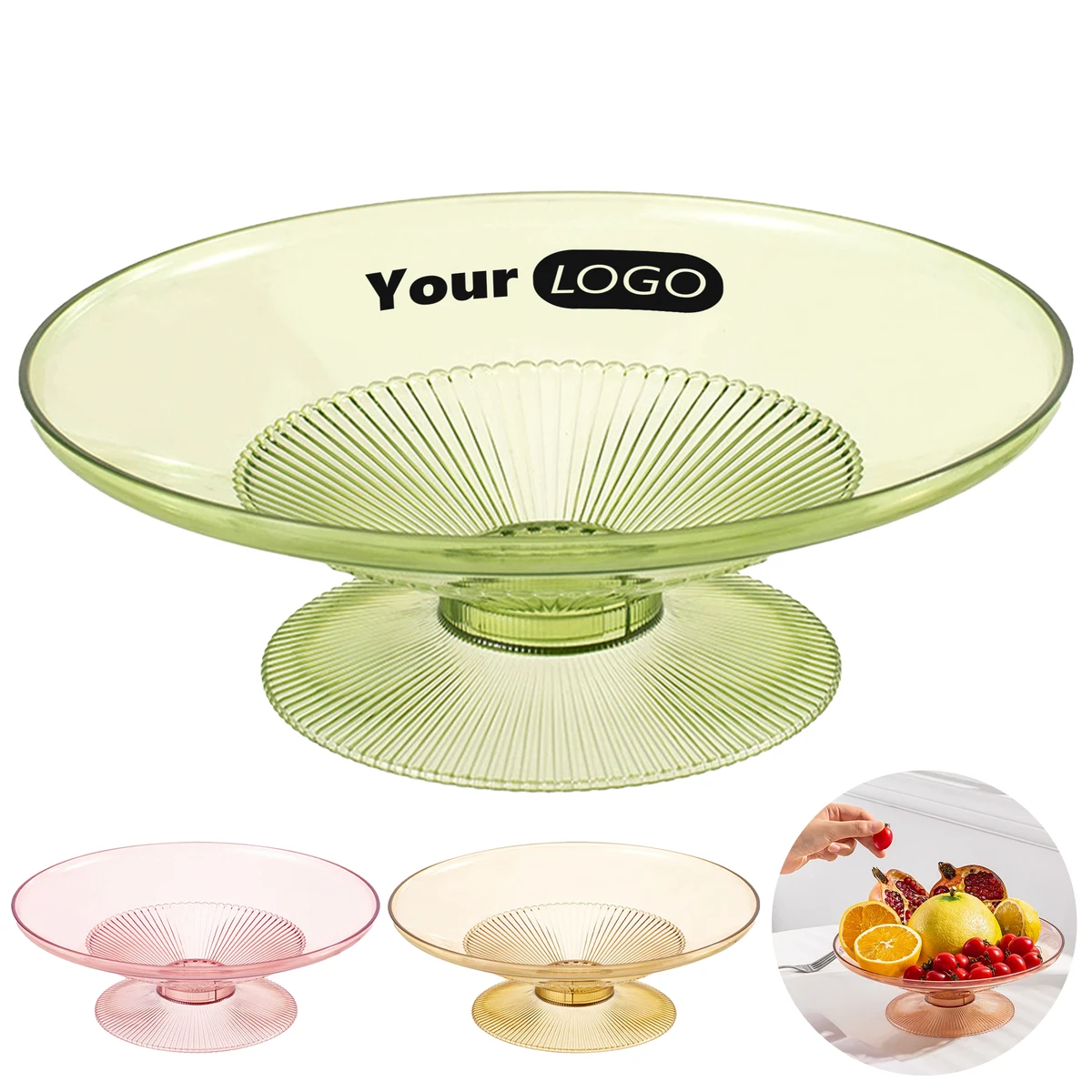 Plastic Household Fruit Drain Pan 1