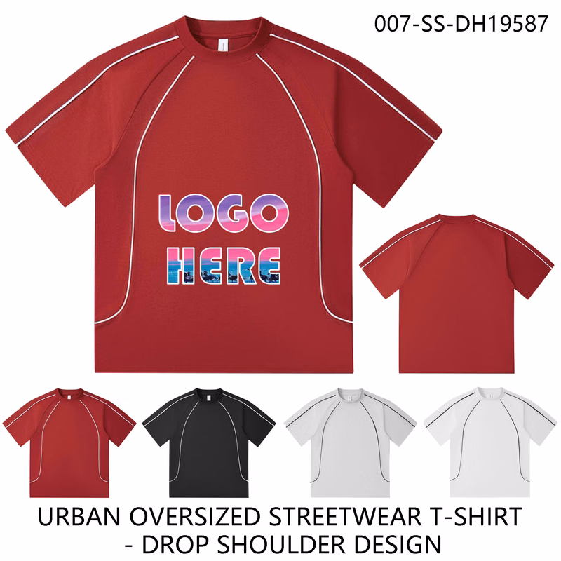 Cotton Oversize Fashion T-Shirt | Street Culture Tee | Bulk Event Branding
