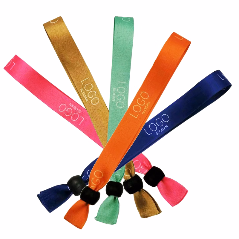 Disposable Polyester Woven Wristband