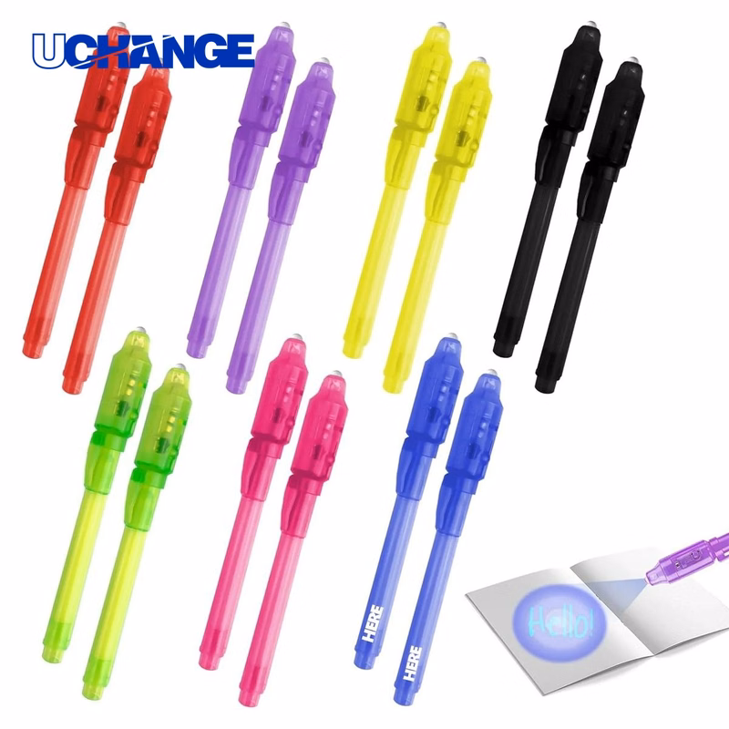 UV Light Invisible Ink Pen for Fun