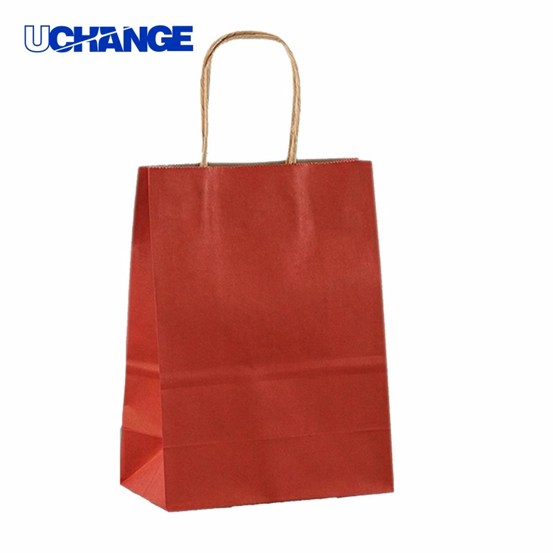 Serrated Top Kraft Paper Promotional Bag