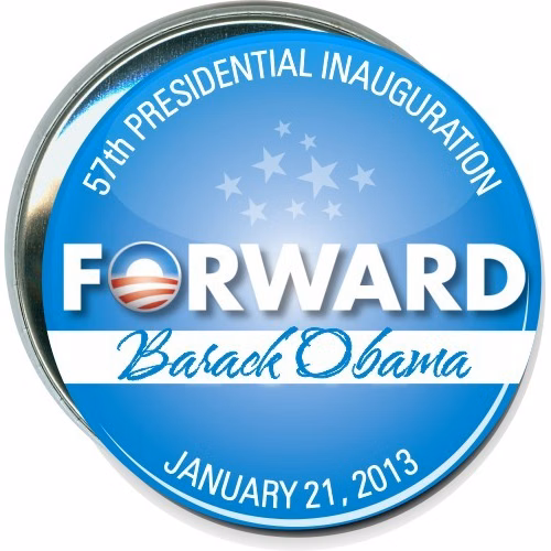 Obama, Forward, 57th Presidential Inauguration Button
