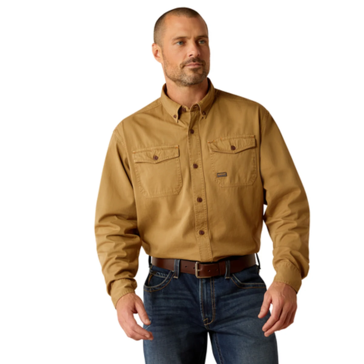Ariat Rebar Washed Twill Work Shirt 1