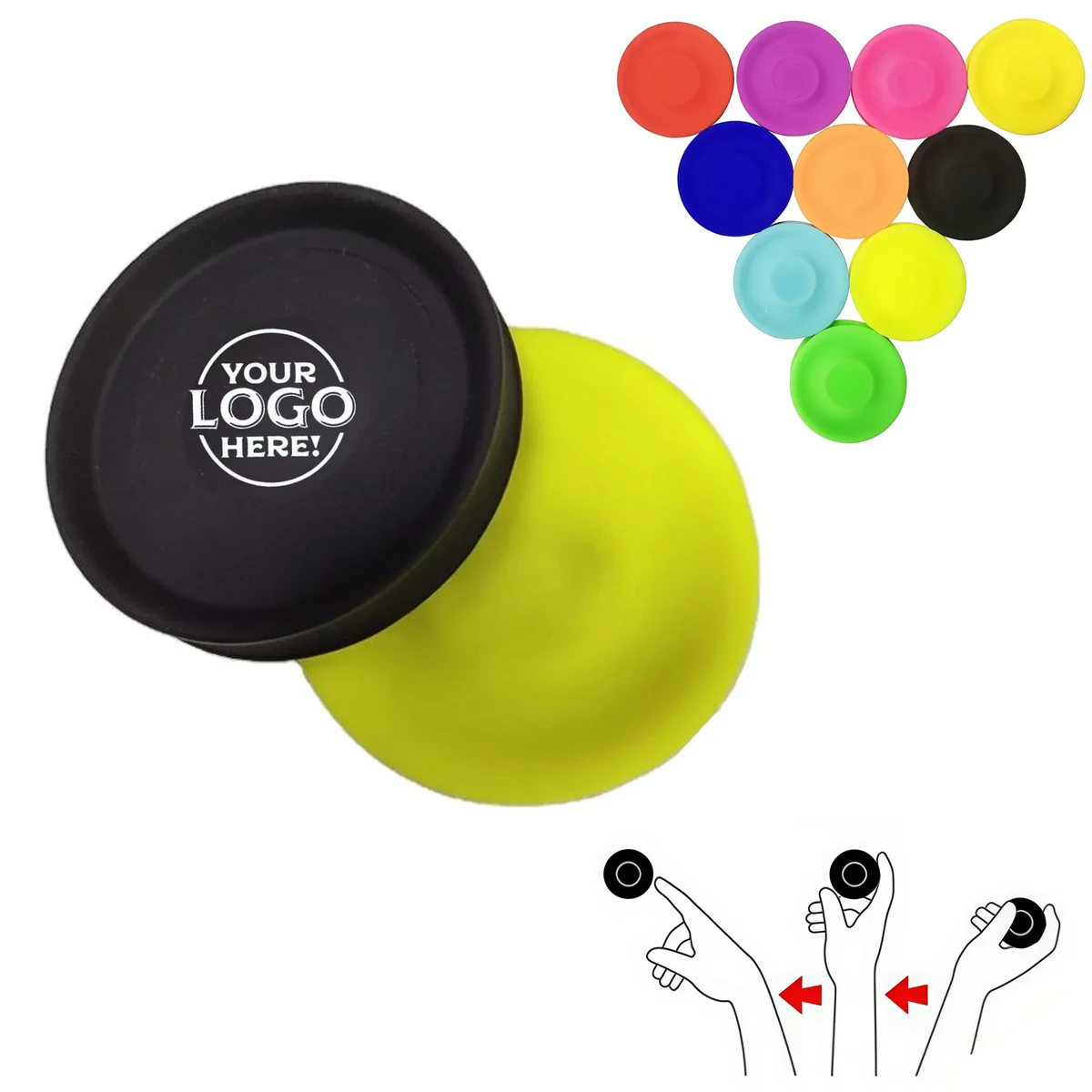 Mini Silicone Golf Flying Disc Swing Trainer 1