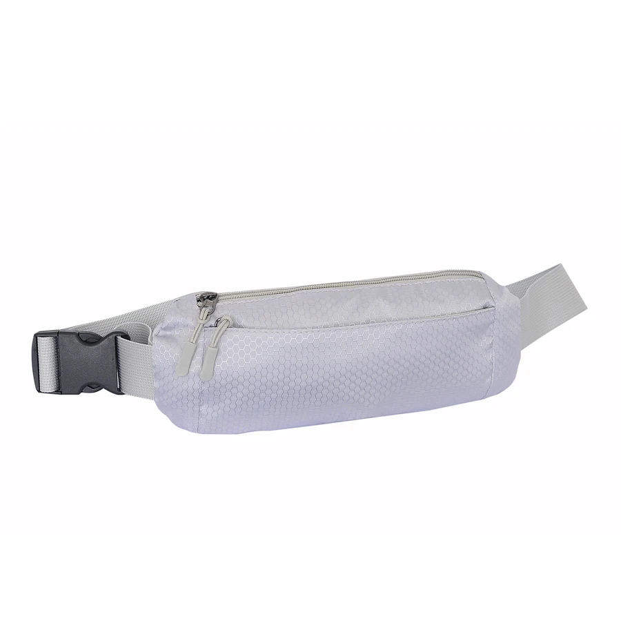 Oval Running Belt w/ 2 Pockets - Custom Logo 10.5x2.5x5 in 1