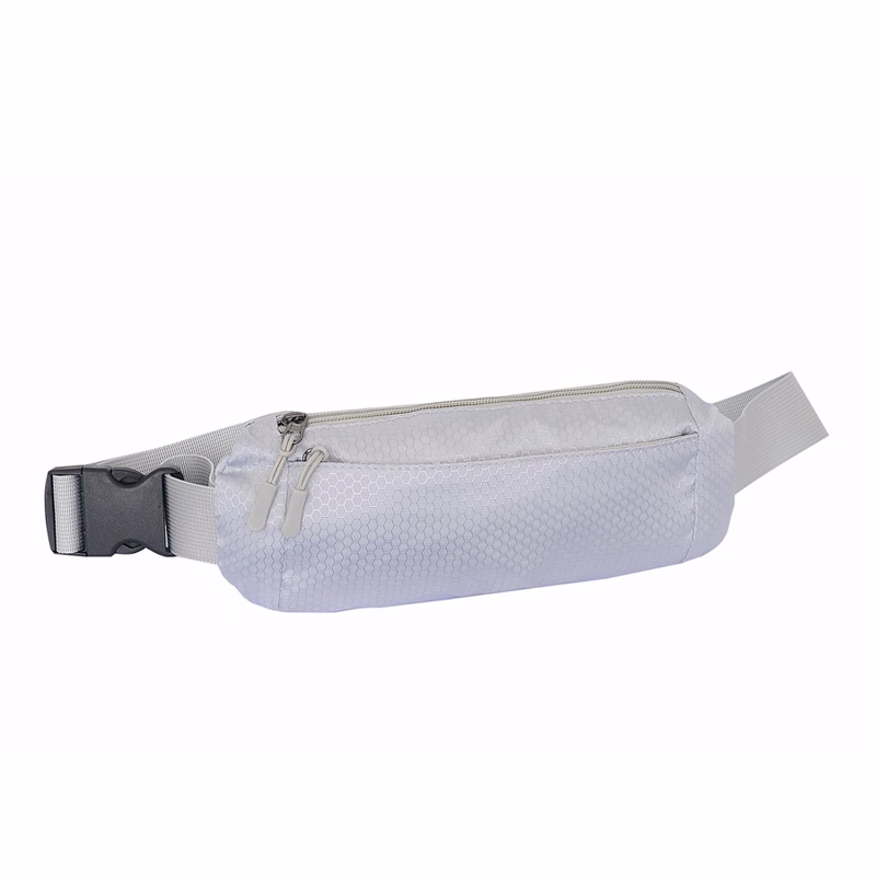 Oval Running Belt w/ 2 Pockets - Custom Logo 10.5x2.5x5 in