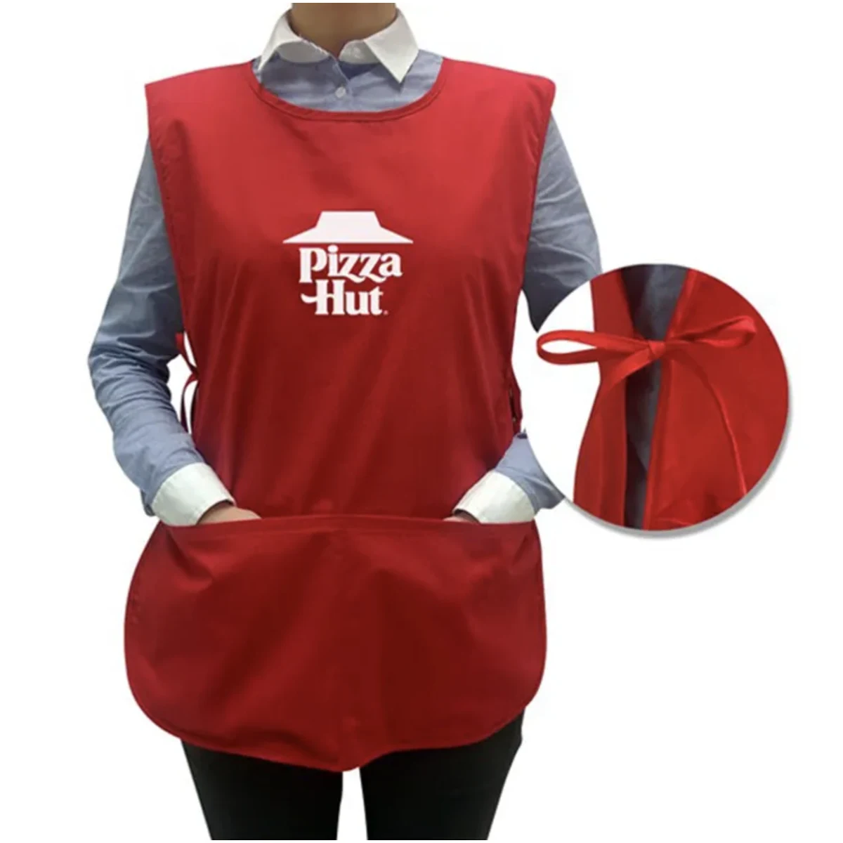 Poly-cotton Blend Smock With Pouch Style Pockets 1