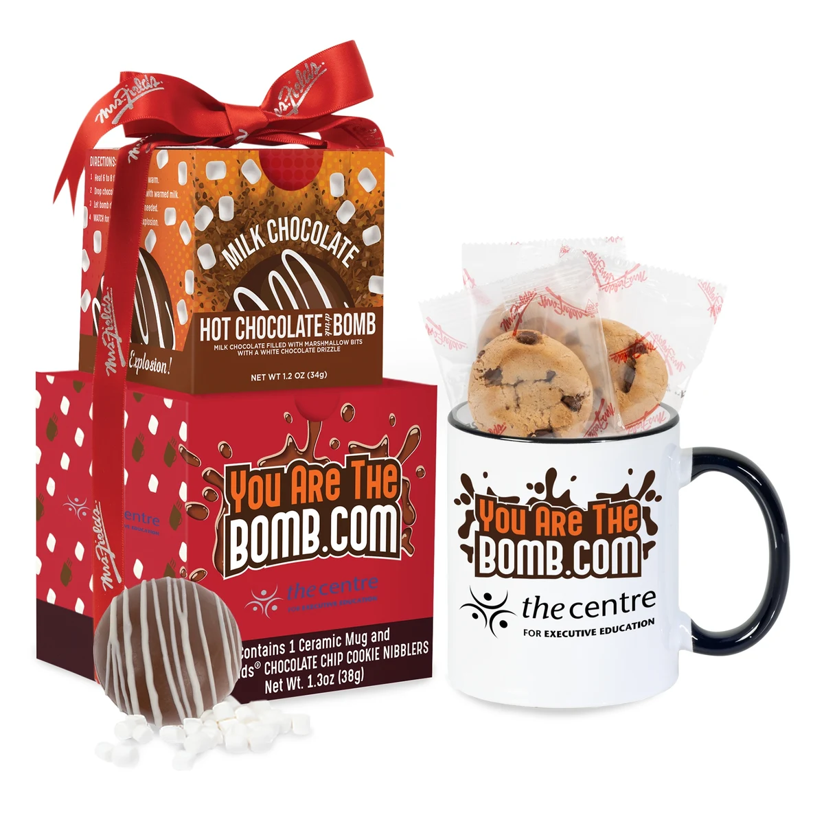 Mrs. Fields Mug, Cookies, Hot Chocolate Bomb Gift Set 1