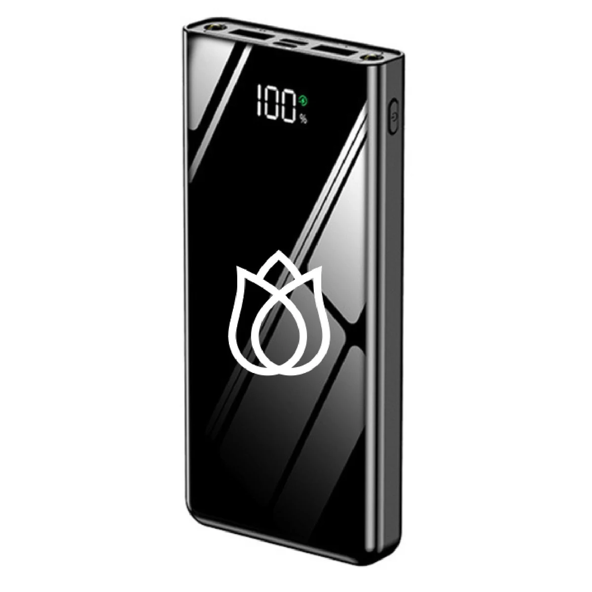 20000mAh power bank dual port full glass body 1