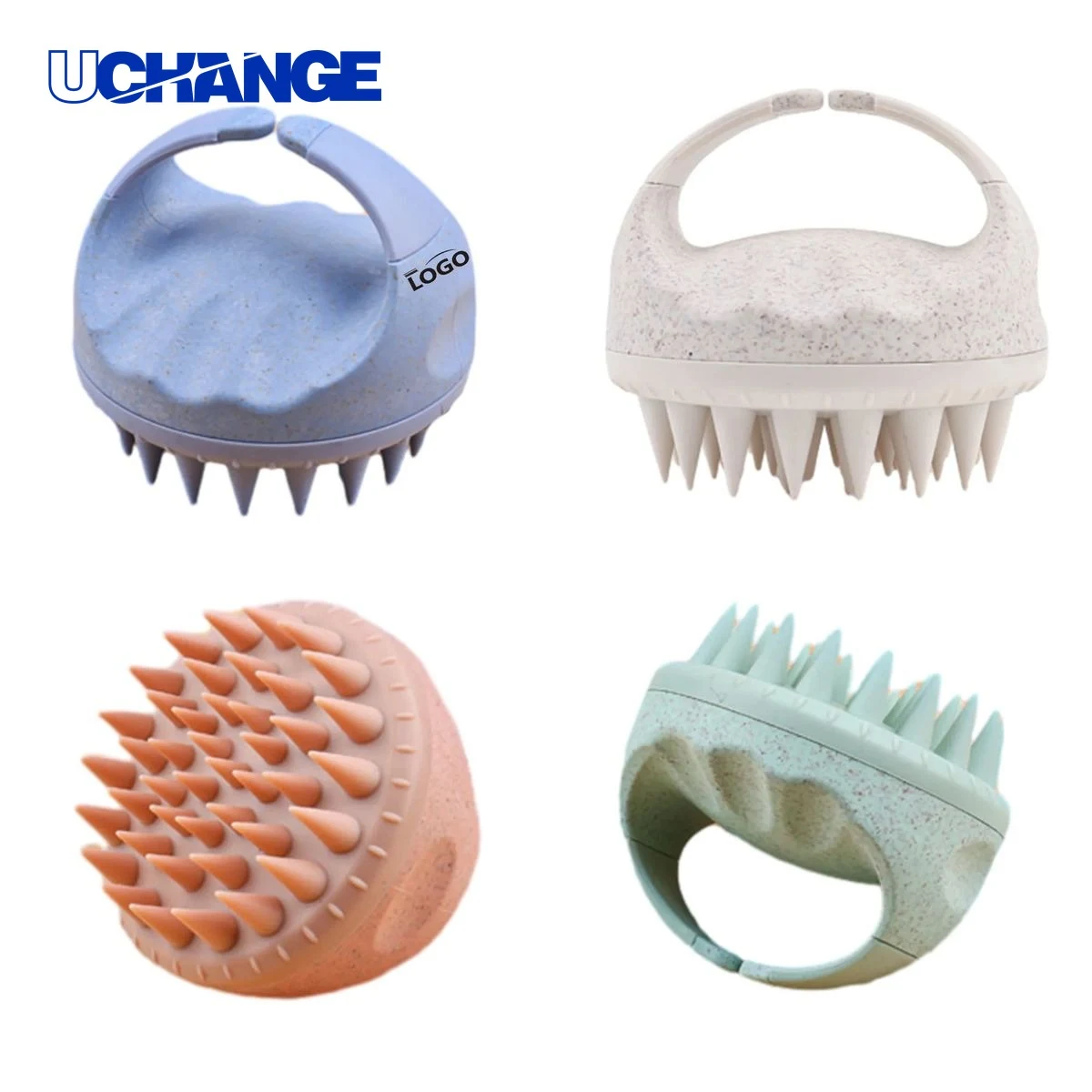 Silicone Handheld Shampoo Massage Brush 1