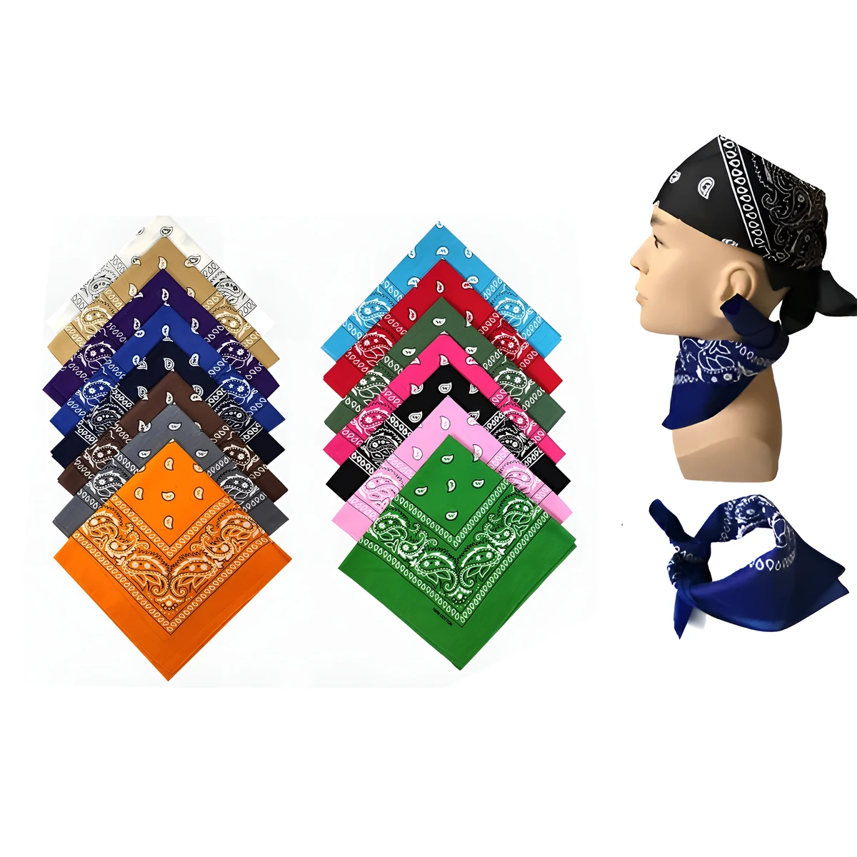 Square Head Scarf 1