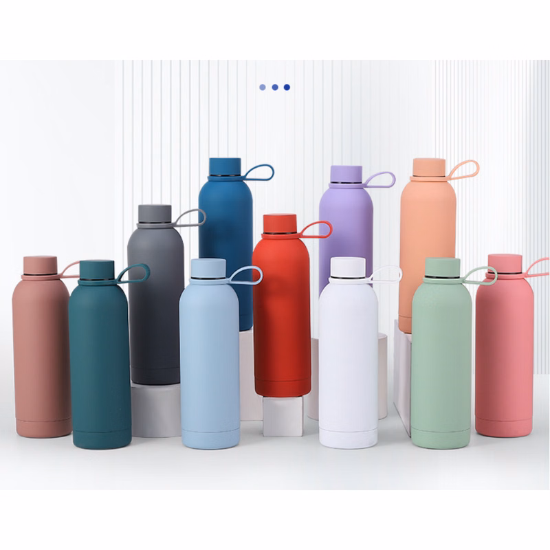 17 oz. Vacuum Insulated Matte Stainless Steel Water Bottle
