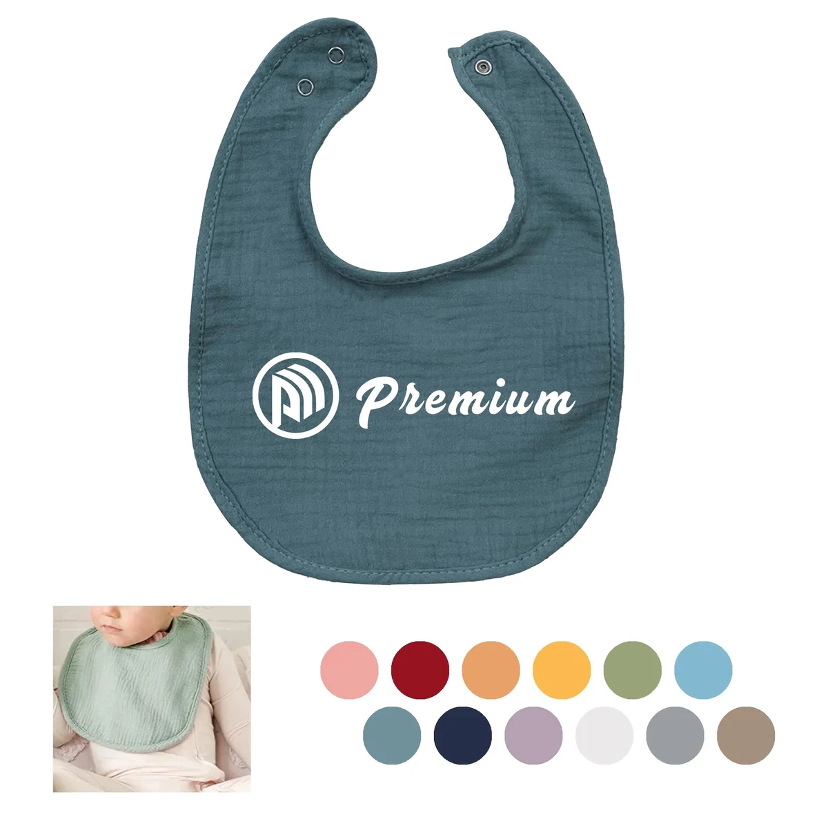 Baby Bandana Cotton Drool Bib 1