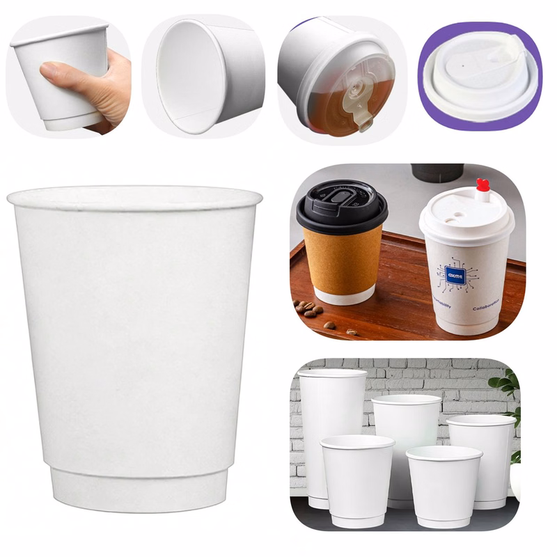Leakproof Insulated Paper Cups