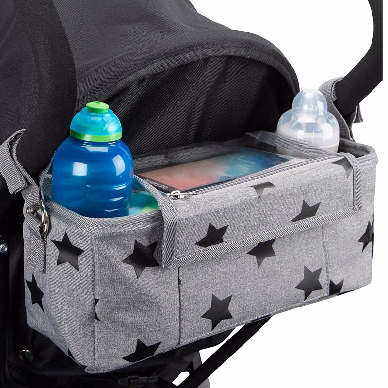 Baby Stroller Organizer with Drink and Cup Holders