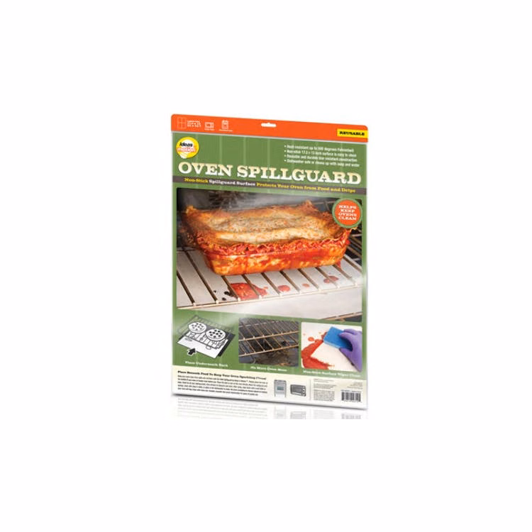 Oven Spill Guards - White 17.5" x 13"