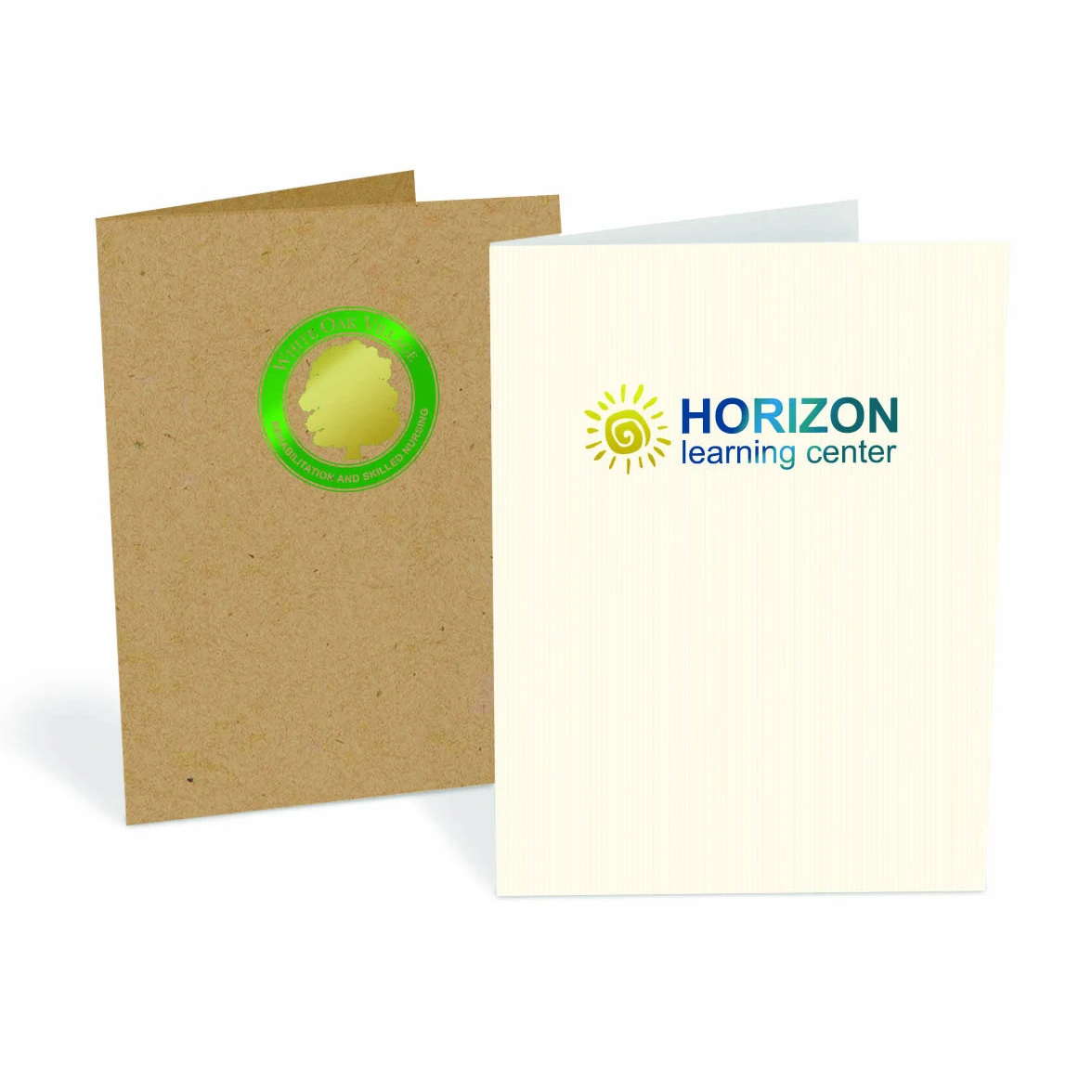 Folders - 2 Color Foil-Stamp Designer Stocks 1