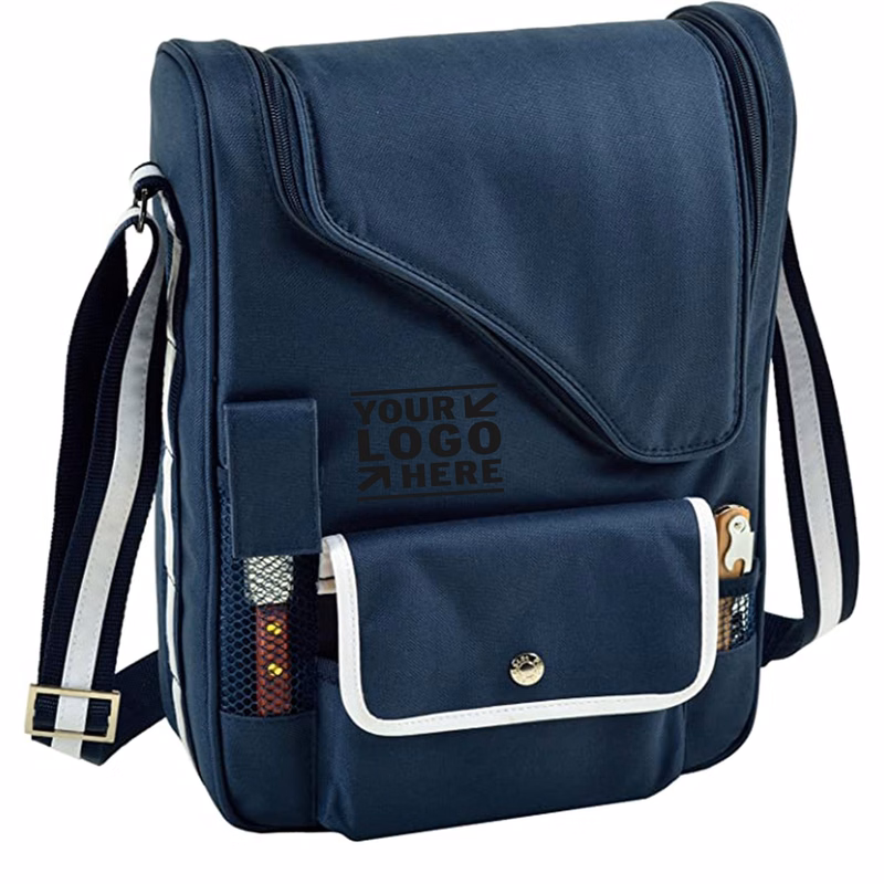 Insulated Wine and Cheese Picnic Cooler Bag