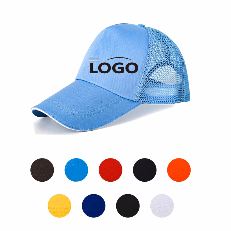Customizable Mesh Trucker Cap Breathable Style Baseball Hat