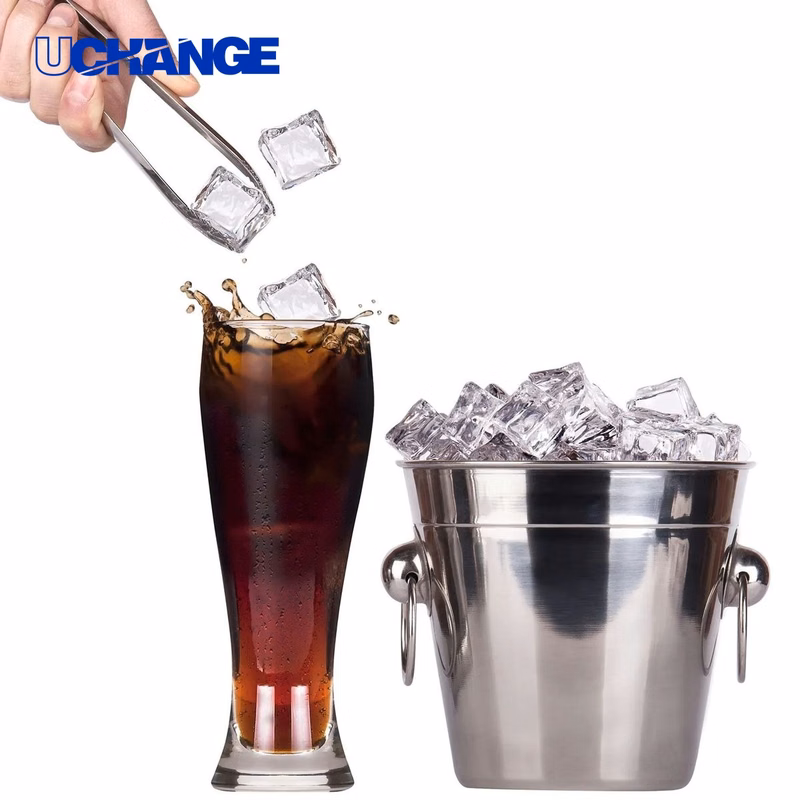Stainless Steel Ice Tong Bar Tool for Drinks