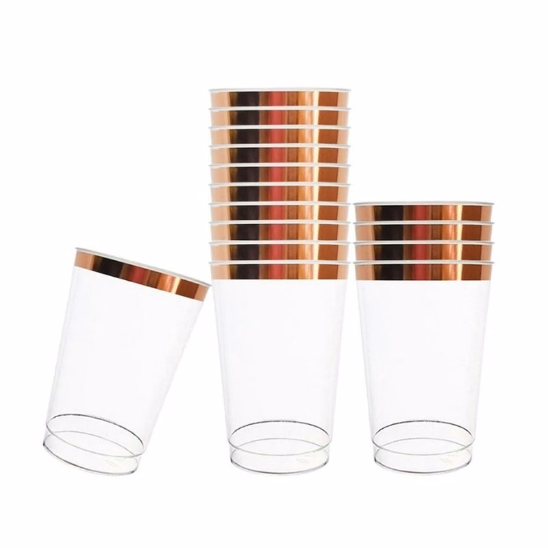 Bronzing Disposable Plastic Cup