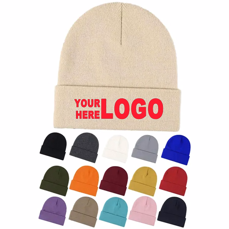 Classic Cuffed Knit Winter Beanie