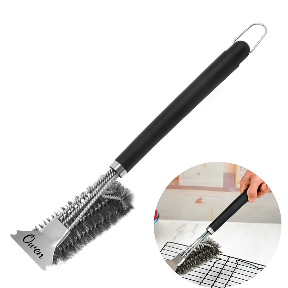 Stainless Bbq Grill Brush 1