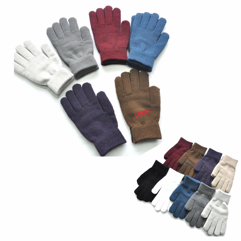 Adult Winter Knitted Glove MOQ 50PCS