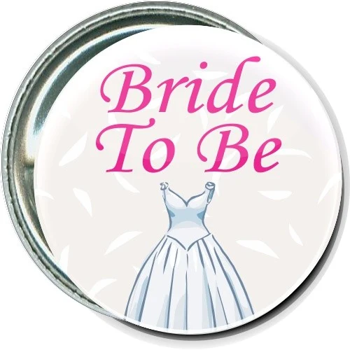 Bride To Be, Wedding Event Button 1