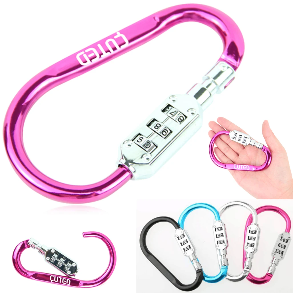 Metal Carabiner Digital Padlock 1