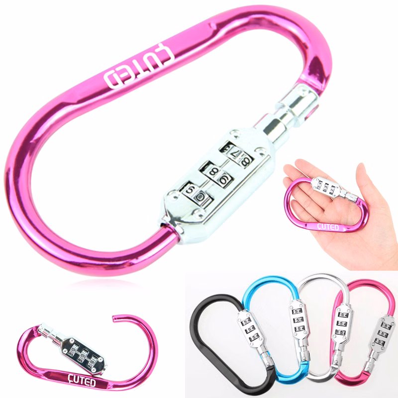 Metal Carabiner Digital Padlock
