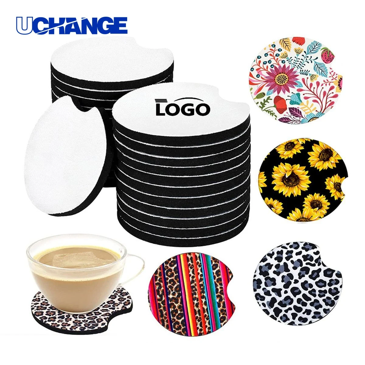 Sublimation Blank Cup Coaster for Custom Logo 1
