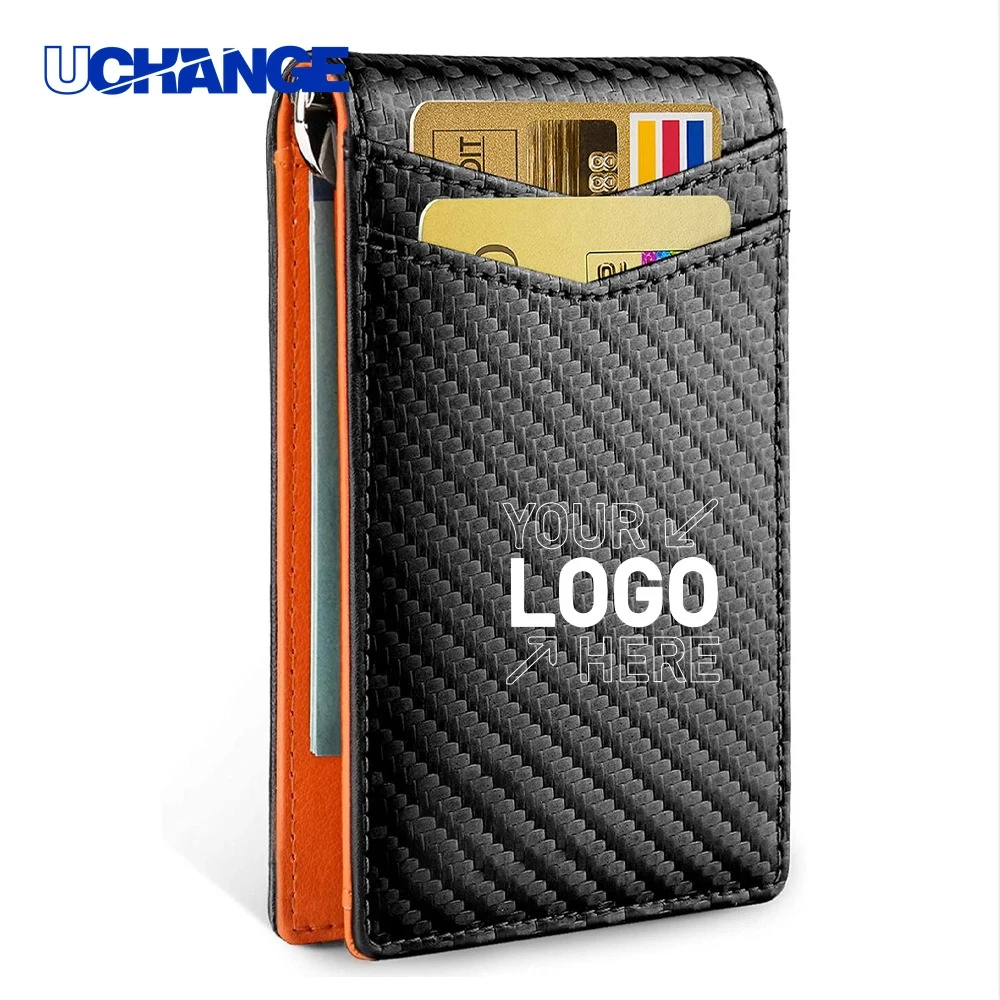 Genuine Leather Minimalist Card Holder Wallet 1